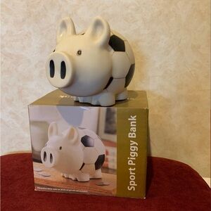 Lovely Soccer Sporty Piggy Bank